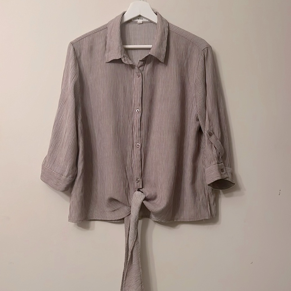 Mine shirt size XL mocha mousse